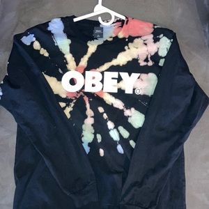 Long sleeve Obey worldwide shirt